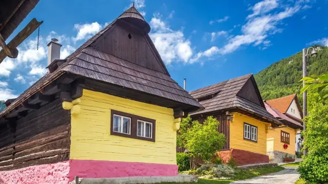 Casas de colores en Eslovaquia