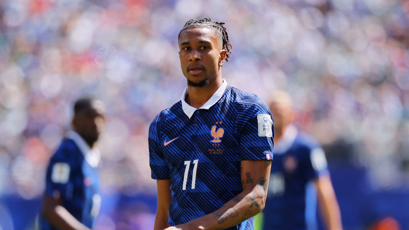 Michael Olise, con la selección de Francia en el Mundial.