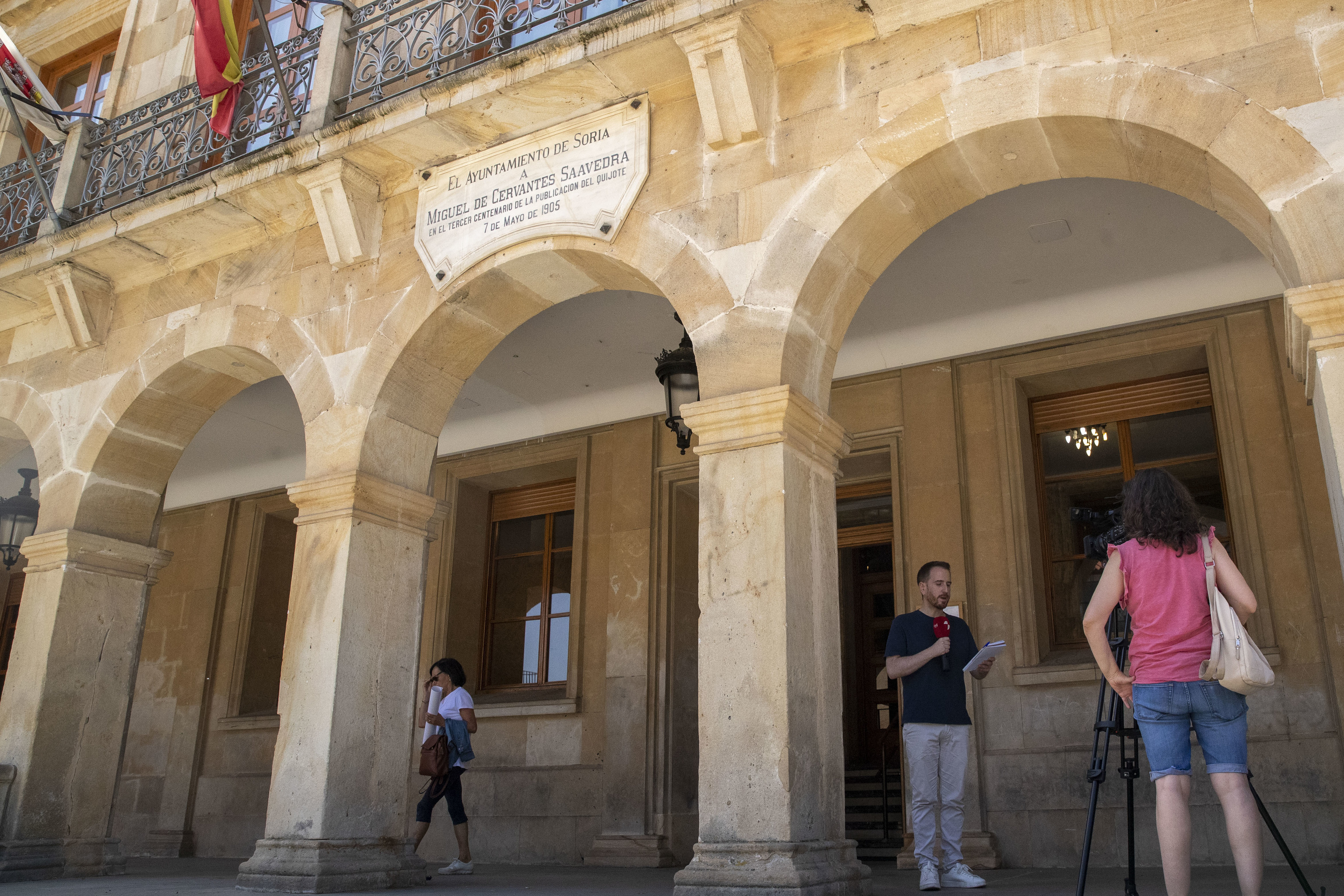 Fachada del Ayuntamiento de Soria.