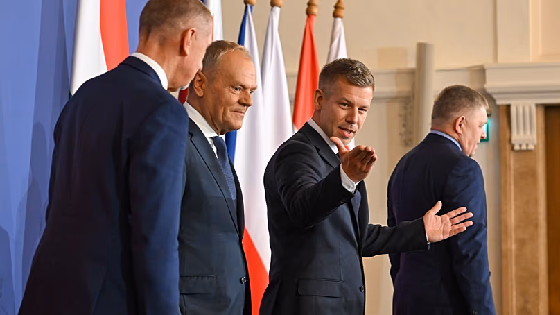 The V4 prime ministers