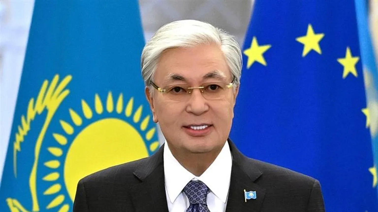 Kazakh President Kassym-Jomart Tokayev (AP Photo)
