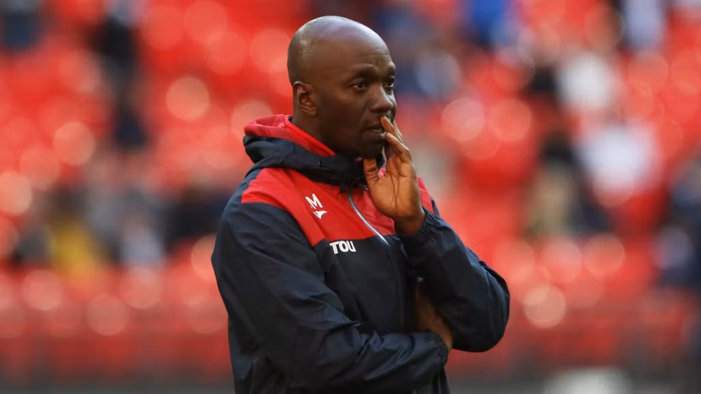 Makélélé, en su etapa como entrenador de fútbol.