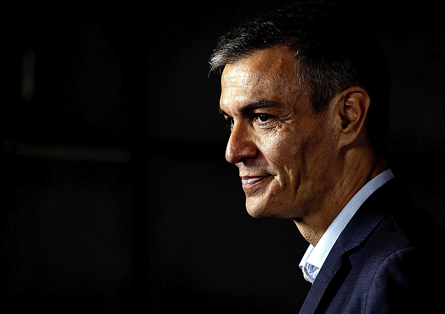 Pedro Sánchez, en un acto en el Imserso.
