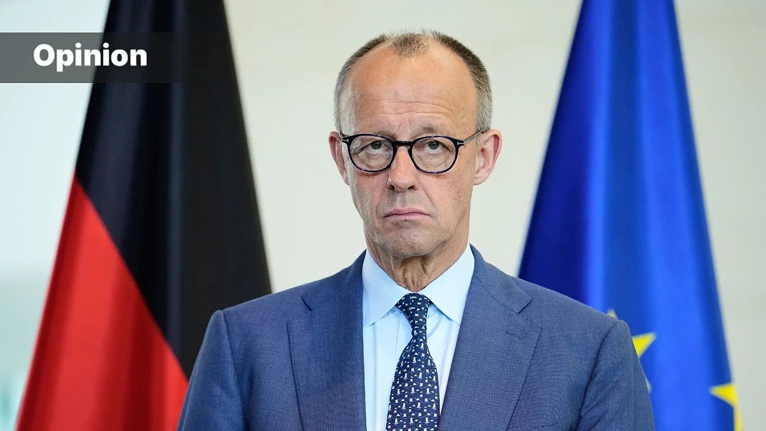 German Chancellor Friedrich Merz attends a press conference in Berlin, Germany,Tuesday, May 19, 2026. (AP Photo/Ebrahim Noroozi)