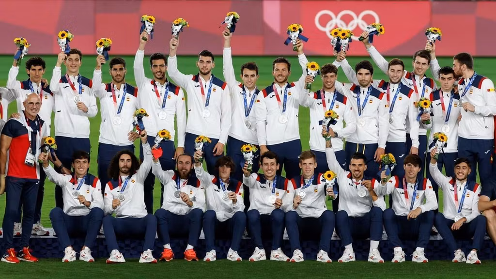 España logra la medalla de plata en los Juegos Olímpicos de Tokio.