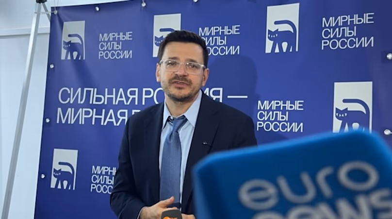 Russian opposition activist Ilya Yashin. 