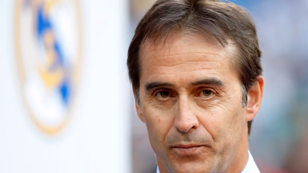 Julen Lopetegui, durante su etapa en el Real Madrid.