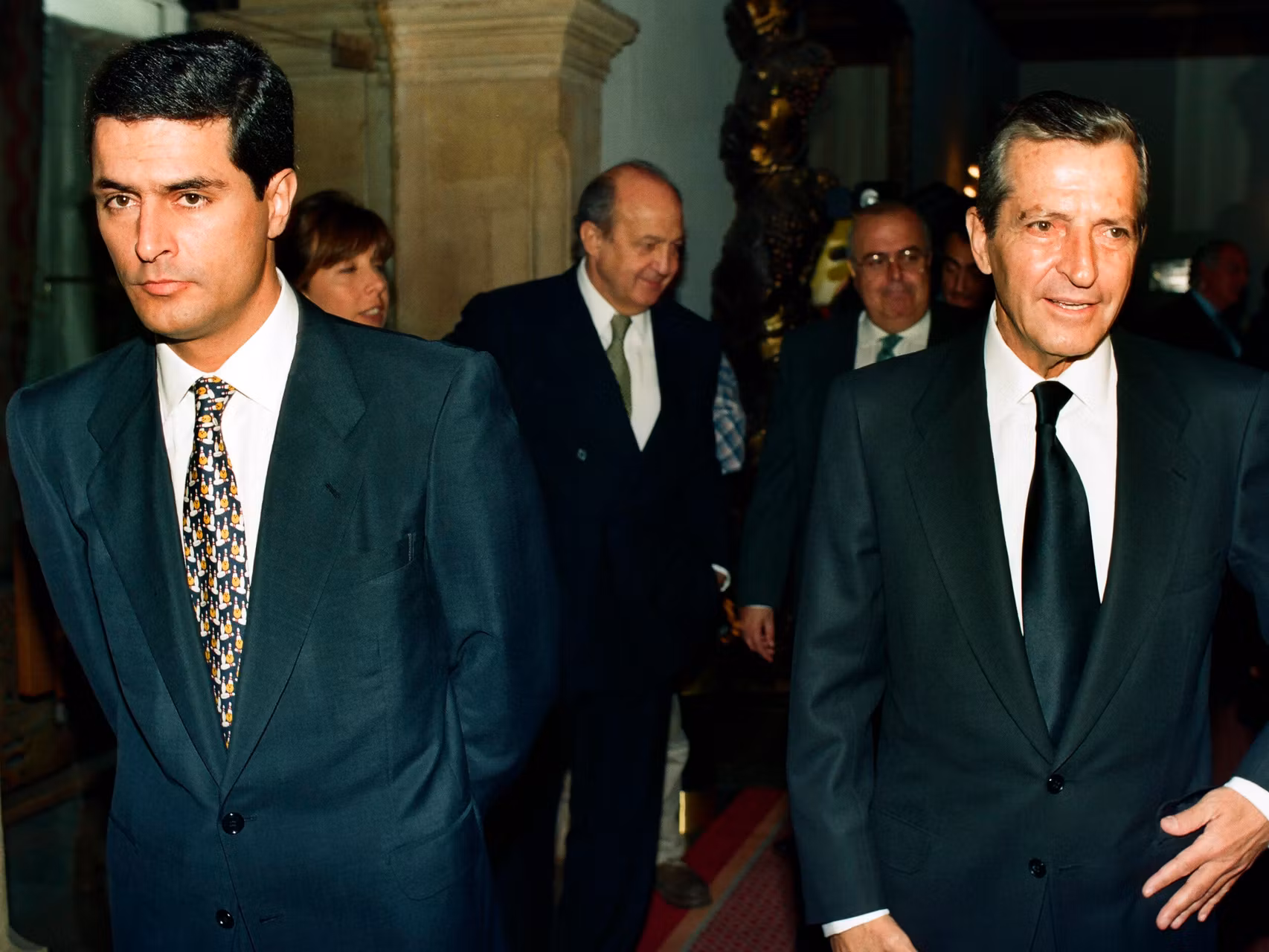 Suárez, en la ceremonia de su Príncipe de Asturias.