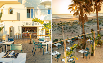 Exterior del restaurante Clandestino, en Zahara de los Atunes (Cedidas)