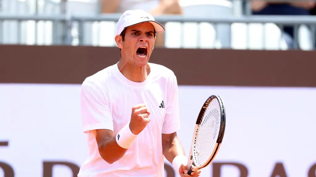 Rafa Jódar celebrando en Roma.