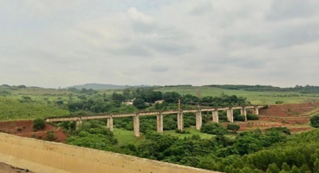 Puente de los Esqueletos, en Limeira, en el interior de São Paulo