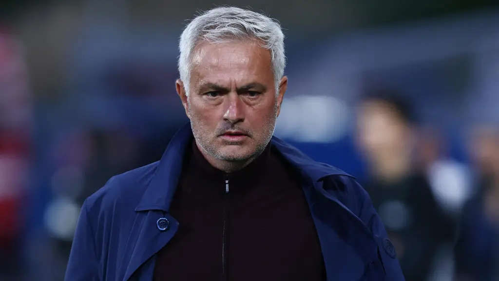 José Mourinho, en su último partido con el Benfica.