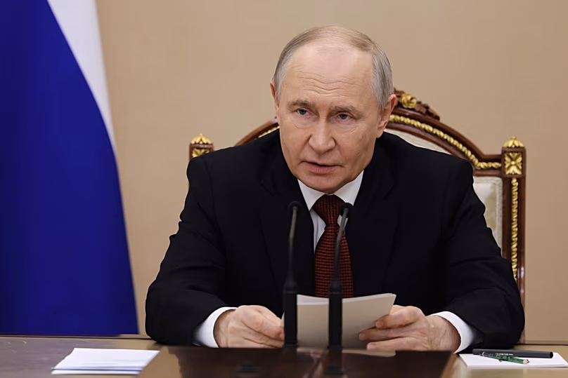 Russian President Vladimir Putin chairs a meeting on domestic fuel supplies at the Kremlin in Moscow, 28 June, 2026