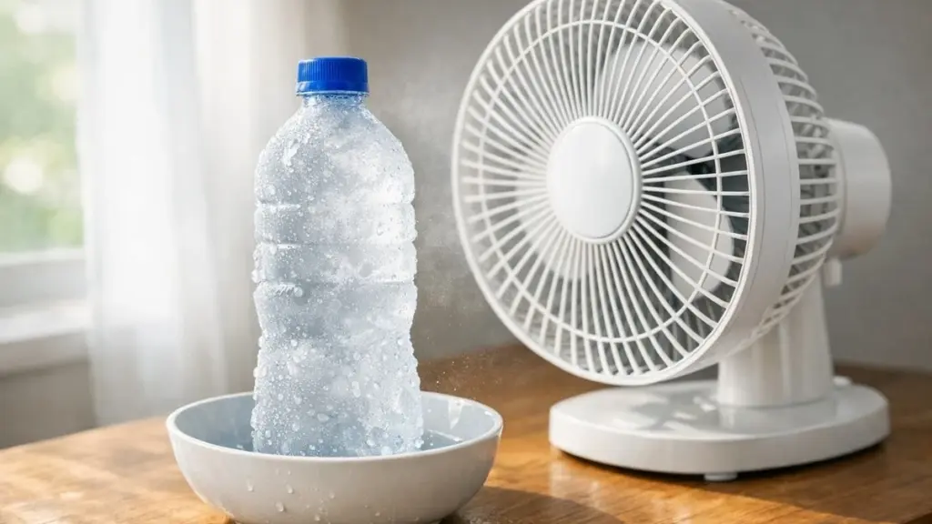 Adiós al aire acondicionado: el truco de la sal en el ventilador que refresca toda la noche