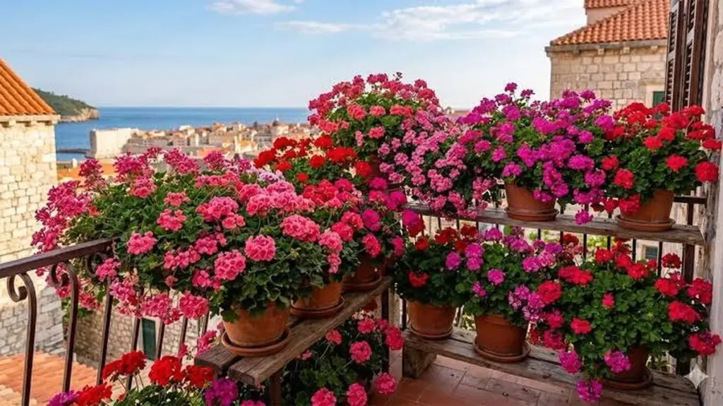 Adiós a las ramas peladas: el truco manual para un Pelargonium denso en tu balcón