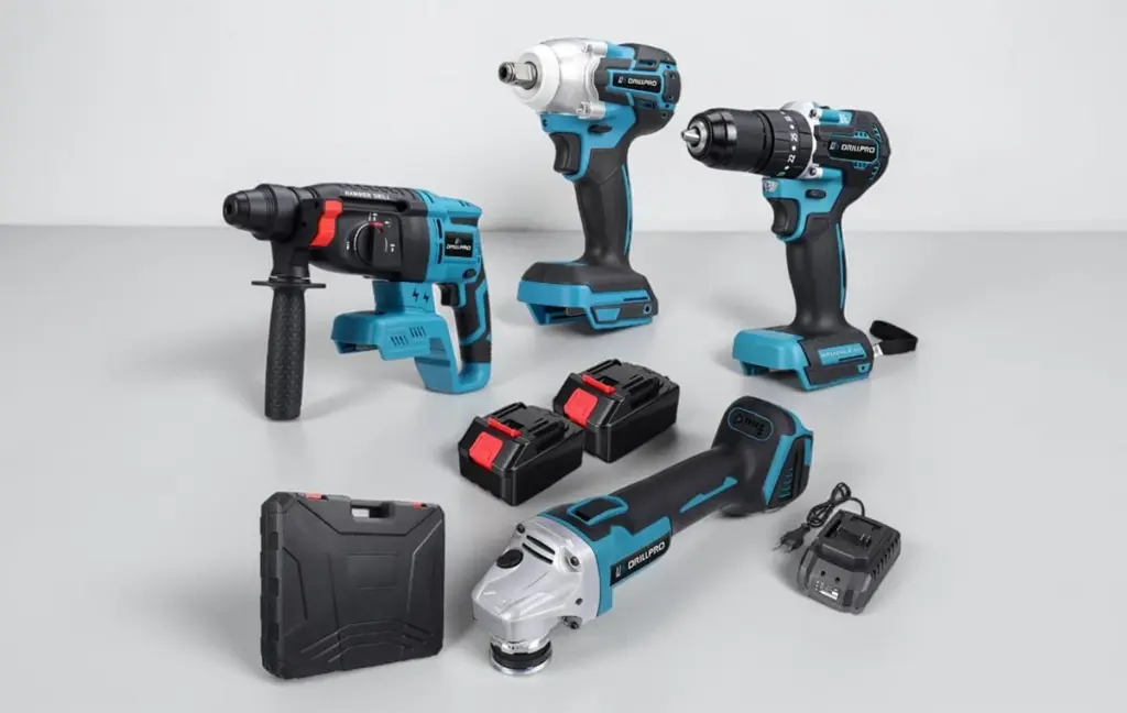 Adiós a las reformas caras: este Kit de herramientas eléctricas inalámbricas Drillpro lo cambia todo