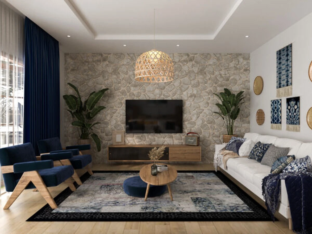 Adiós al beige: el truco de Lia Gold y Next para un salón italiano - image 1