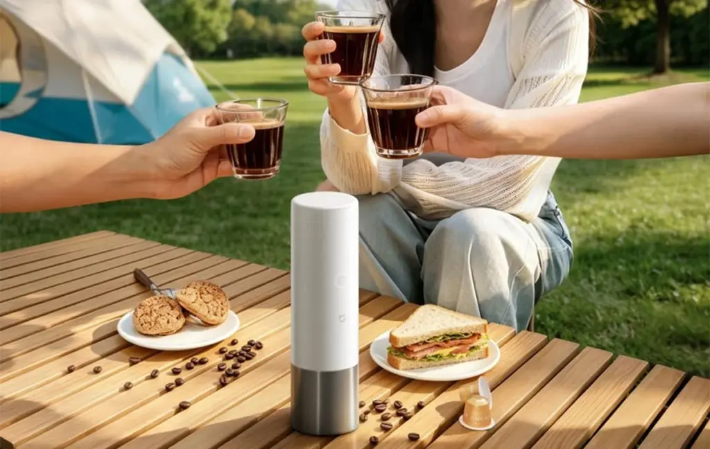 Adiós al café de hotel: Xiaomi y su Xiaomi Mijia Portable Coffee Machine