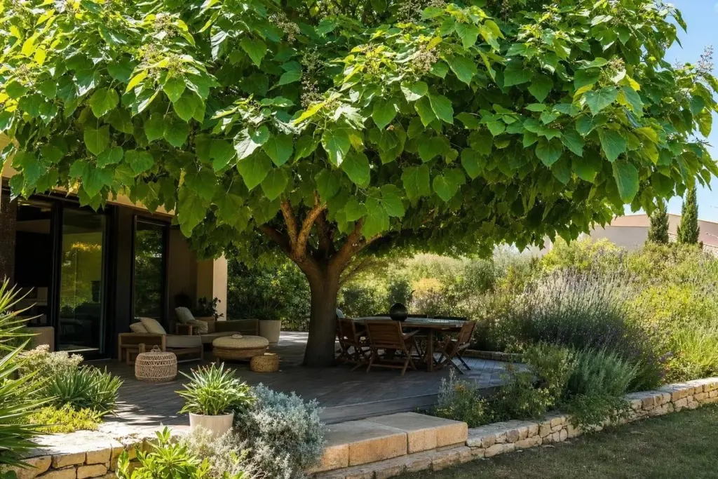 Adiós al calor: la Paulownia tomentosa que baja 12°C y crece 4 metros