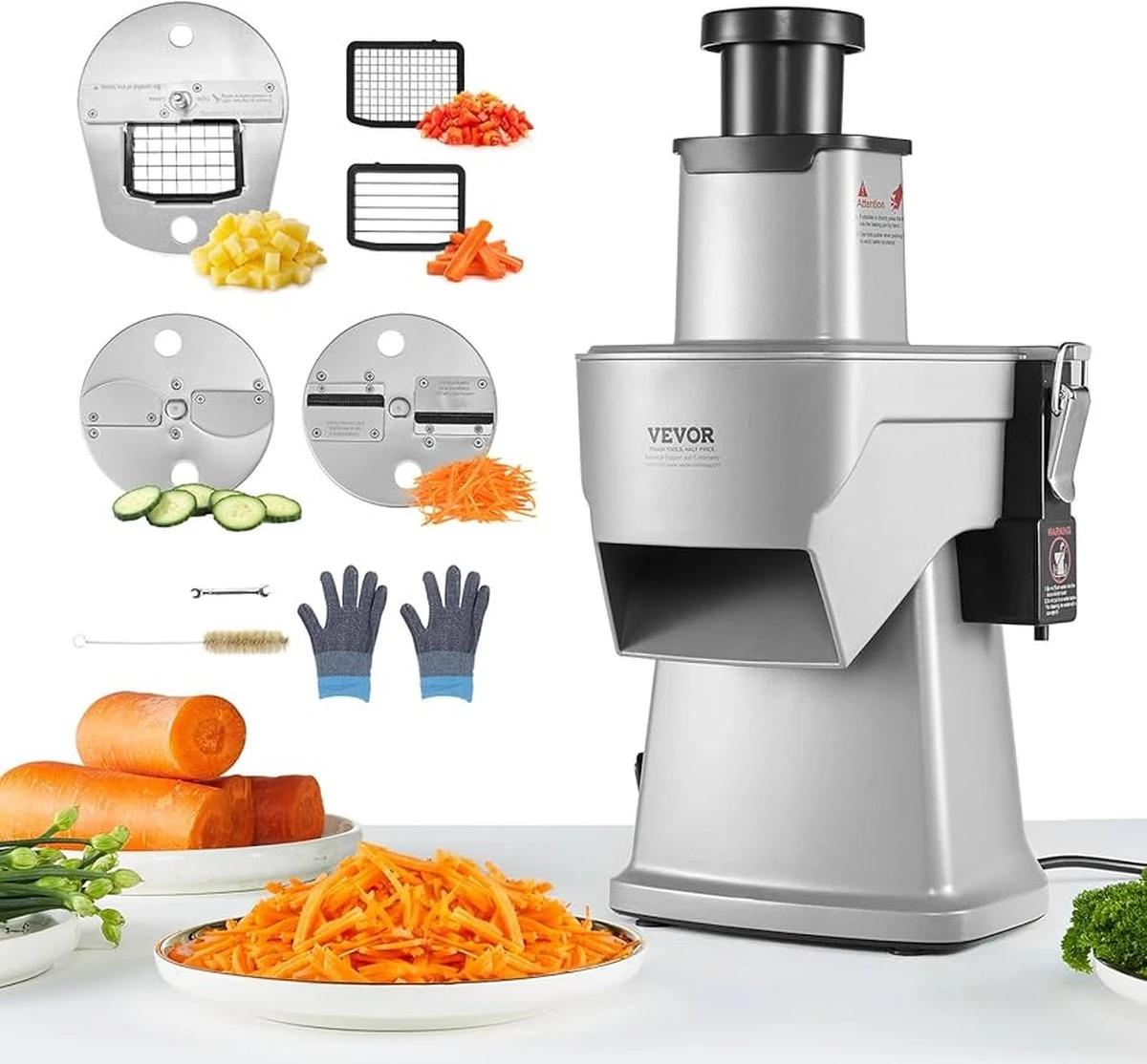 Adiós al cuchillo: el Rallador eléctrico de verduras Silvercrest llega a Lidl - image 1