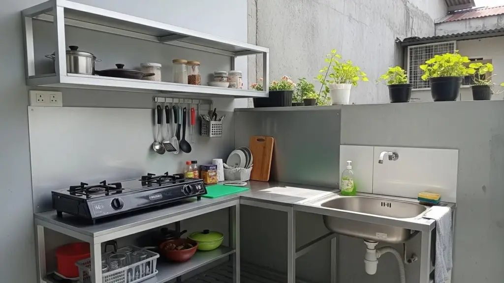Adiós al ladrillo en tu cocina: el acero galvanizado ligero ahorra meses de obra