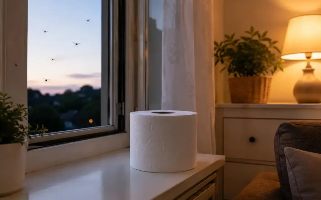 Adiós a los mosquitos: el truco del papel higiénico y la citronela