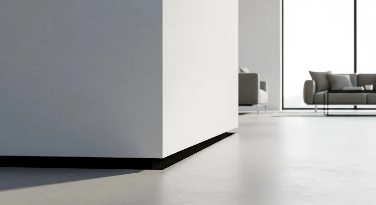 Adiós al rodapié blanco: la junta de sombra que amplía tu casa sin obras - image 1