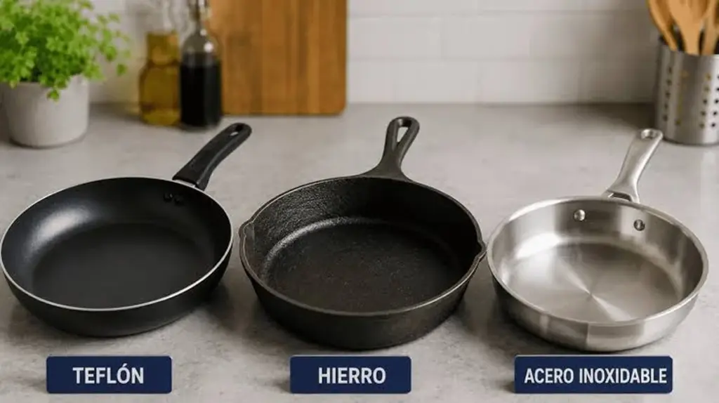 Adiós al Teflón: por qué sustituirlo por Acero inoxidable ahorra luz y salud