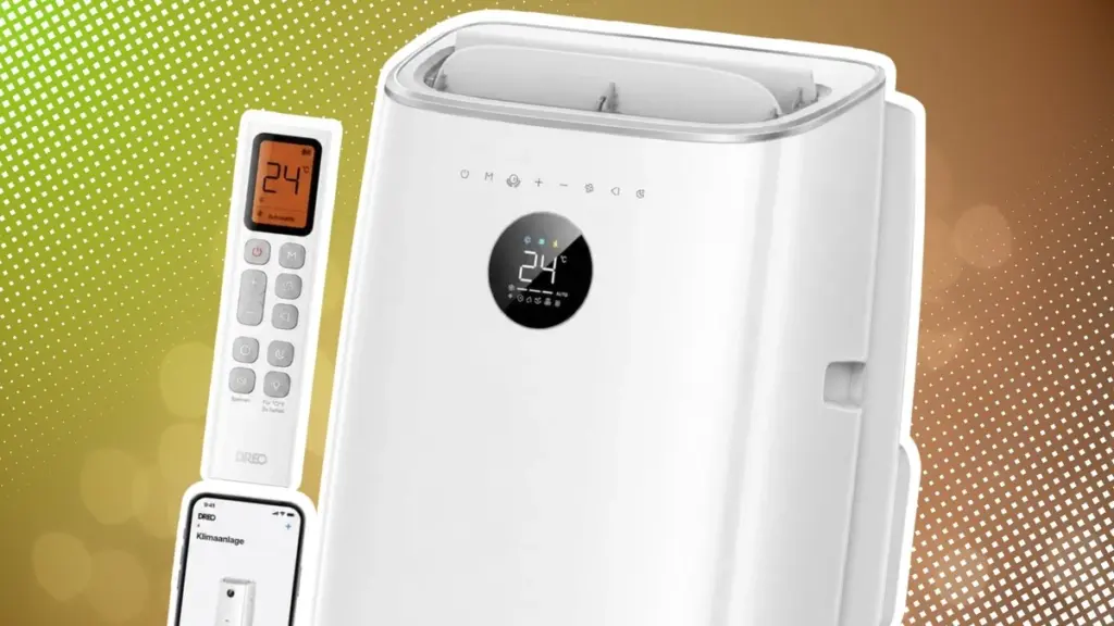 Adiós a vaciar agua: el Dreo AC318S de Amazon que enfría gratis con sol