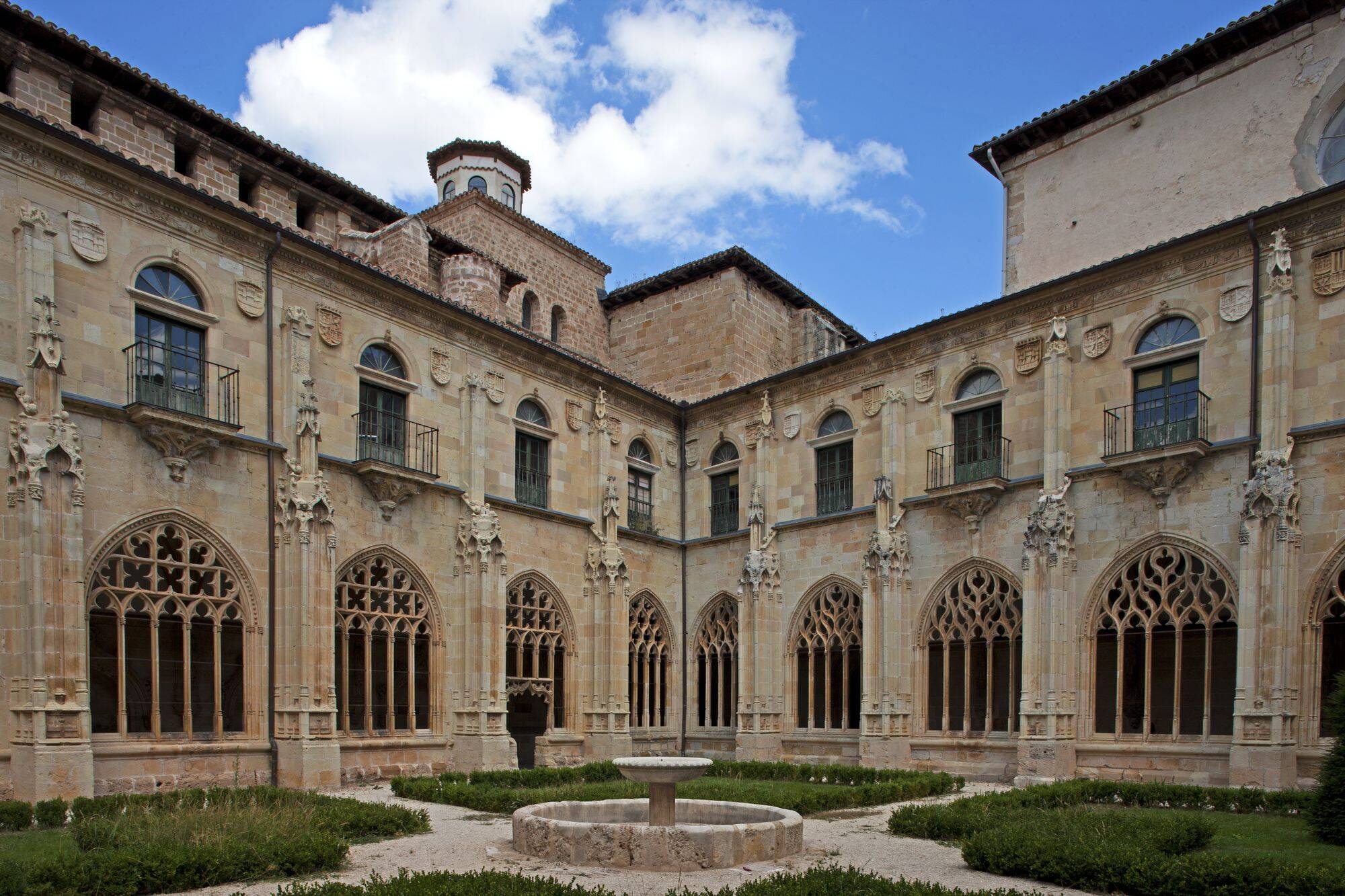 Foto: El monasterio de un pueblo de Burgos que pronto abrirá espacios inéditos al público. (Turismo de Castilla y León)