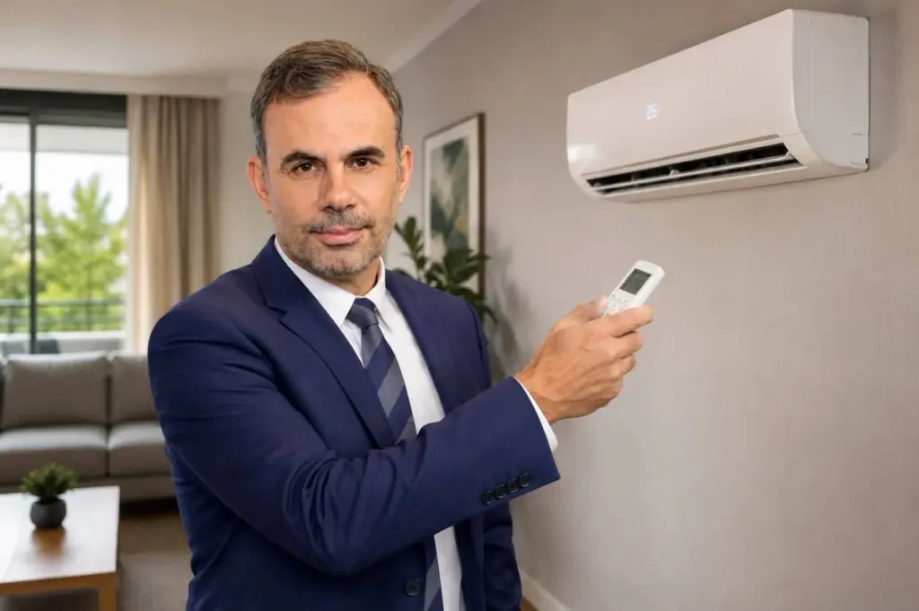 Ahorra un 35% de energía: Michalis Christodoulidis y su truco del aire
