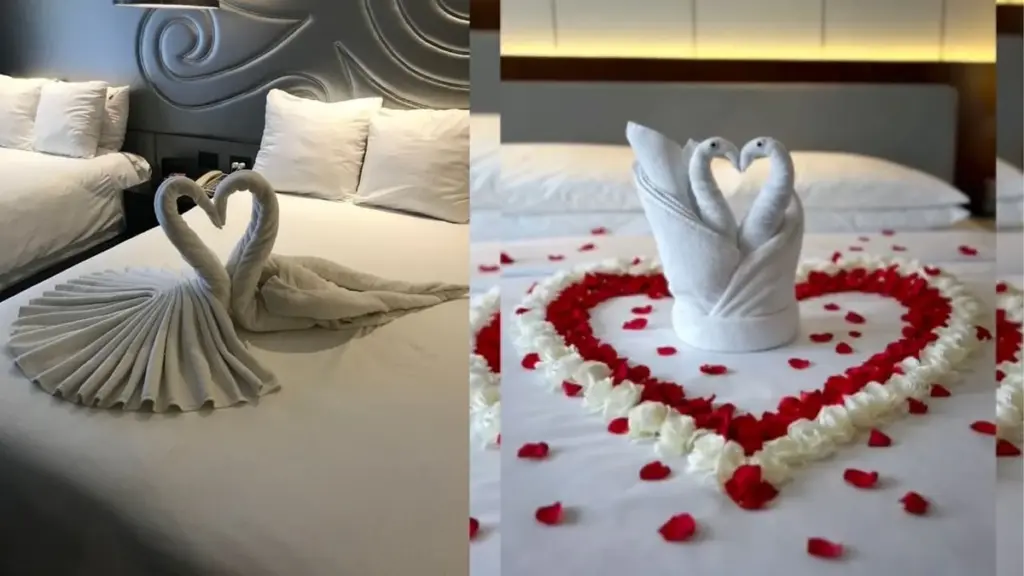 Arte con toallas: el secreto del cisne para transformar su baño en un hotel
