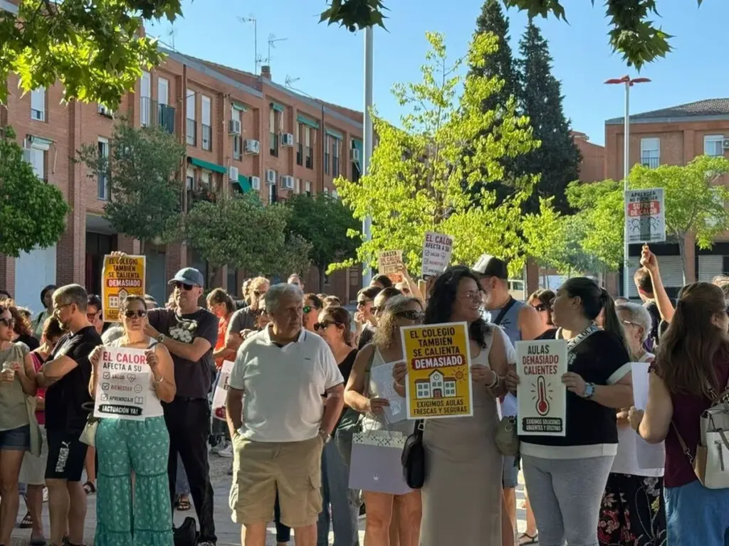 Aulas a 35 grados en Toledo: el motivo por el que el Ayuntamiento frena el aire