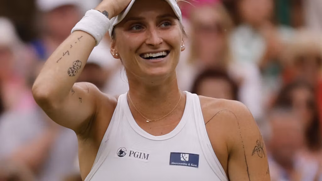 Marketa Vondrousova, en Wimbledon 2023