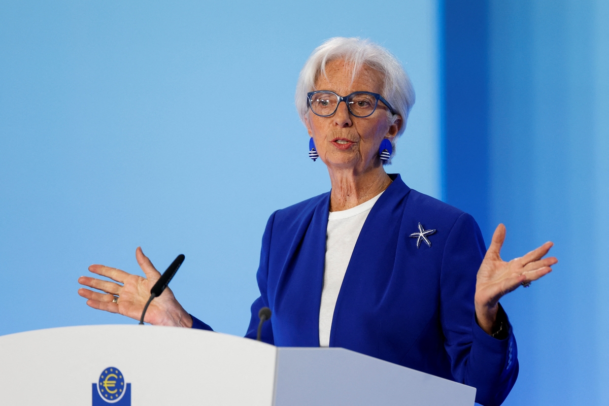Christine Lagarde, presidenta del Banco Central Europeo. REUTERS/Heiko Becker
