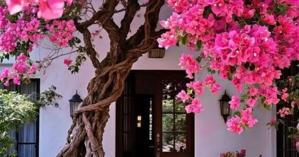 Buganvilla sin flores: el truco de Vietnam para una explosión de color