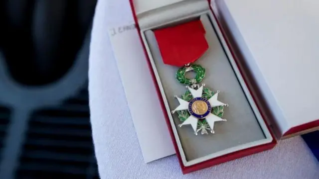 Legión de Honor, la máxima distinción de Francia.