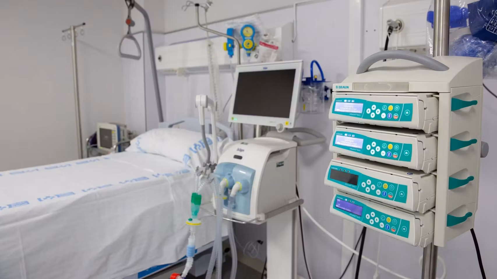 Camilla de hospital. EFE