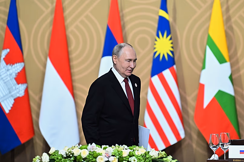 Russian President Vladimir Putin attends the Russia-ASEAN summit in Kazan, 18 June, 2026