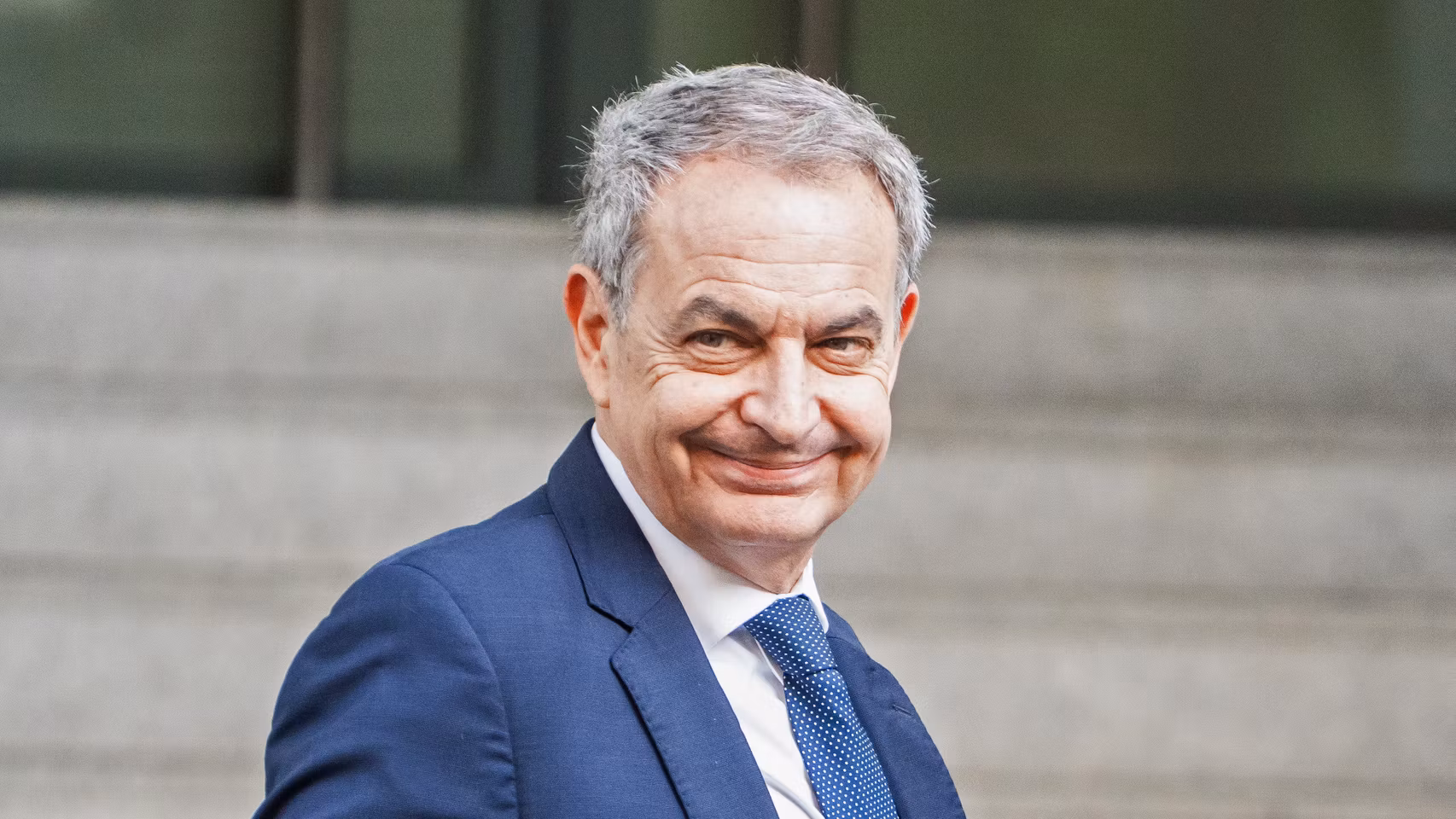 El expresidente Zapatero, a su llegada a la Audiencia Nacional, la semana pasada.