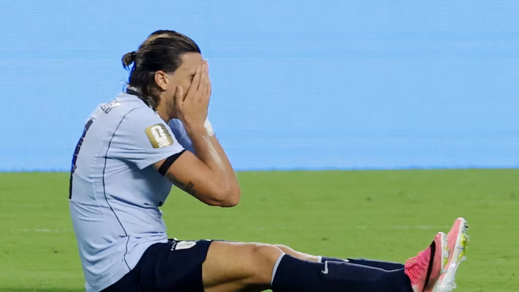Canobbio se lamenta por el empate de Uruguay ante Cabo Verde.