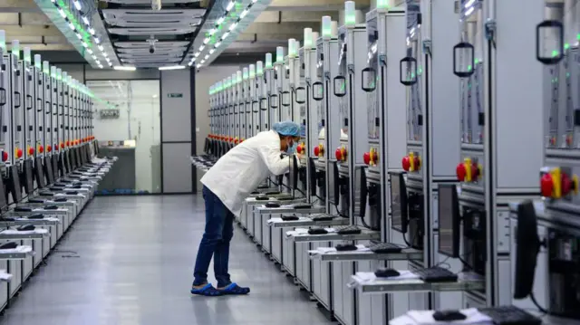 Los laboratorios de diamantes necesitan mucha energía para funcionar.