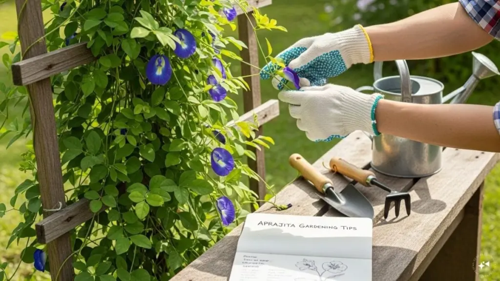 Clitoria ternatea y calor extremo: el secreto de jardinería para salvarla