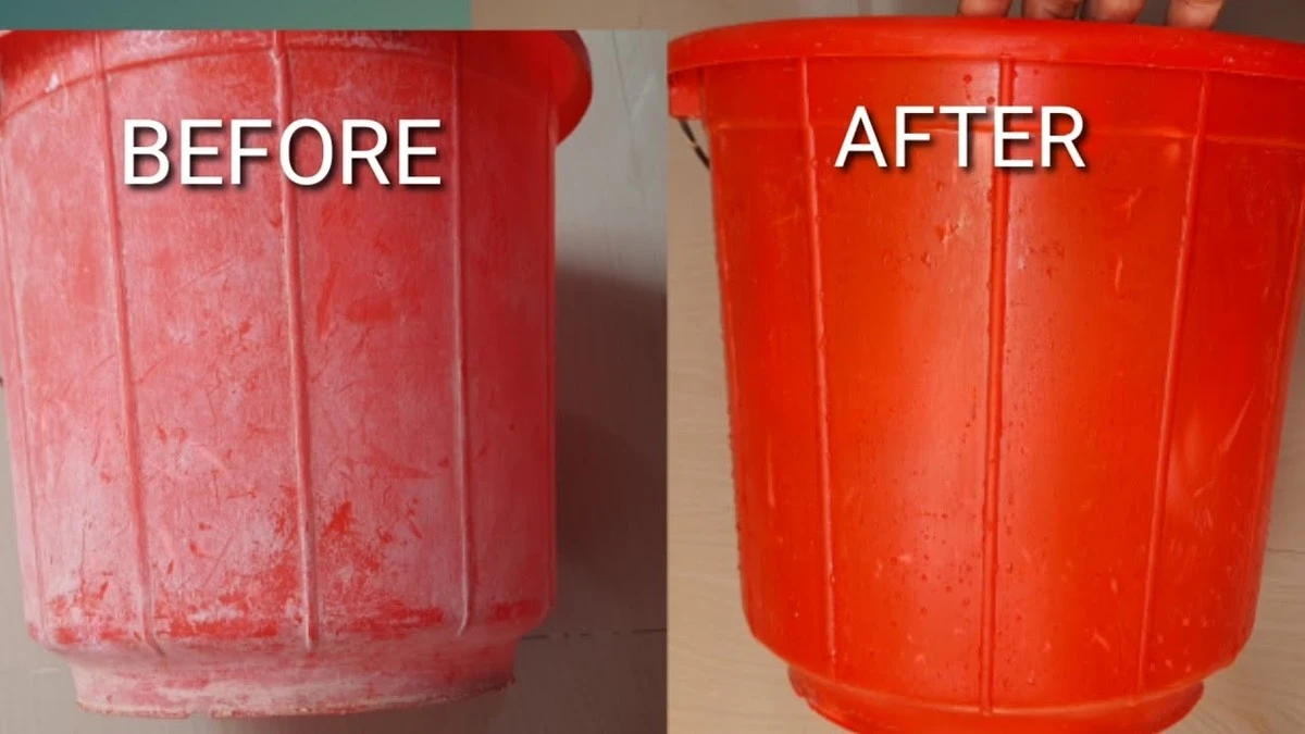 Cubo de plástico amarillento: el truco del bicarbonato de sodio para renovarlo - image 1