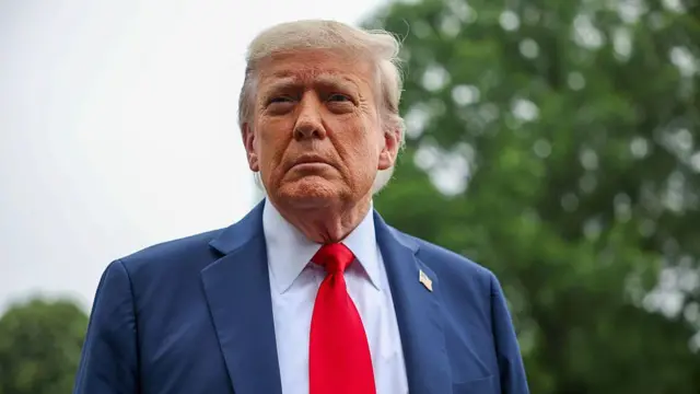 Donald Trump, presidente de Estados Unidos.