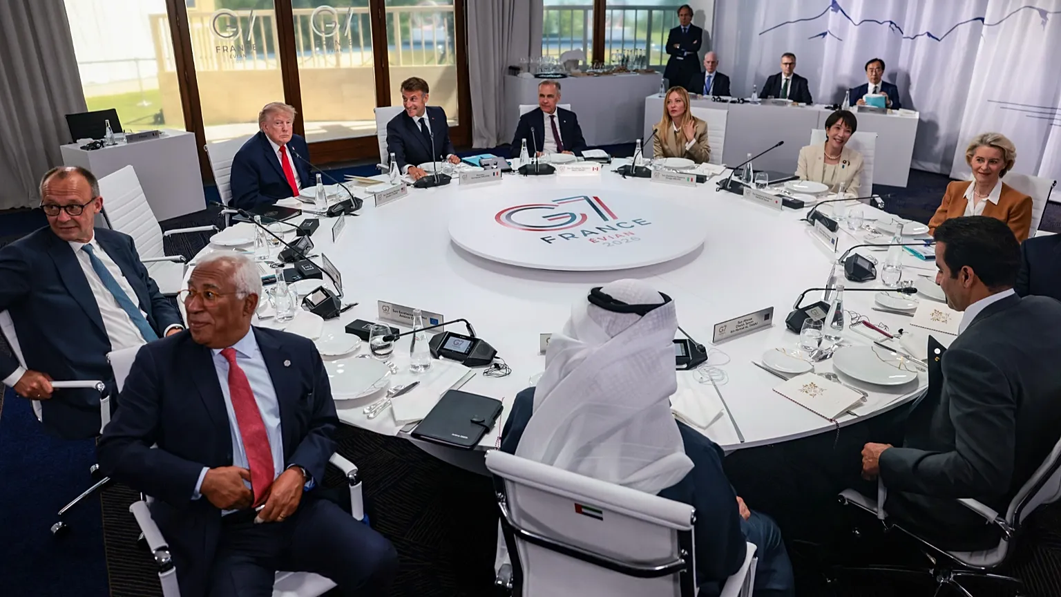 The G7 summit.