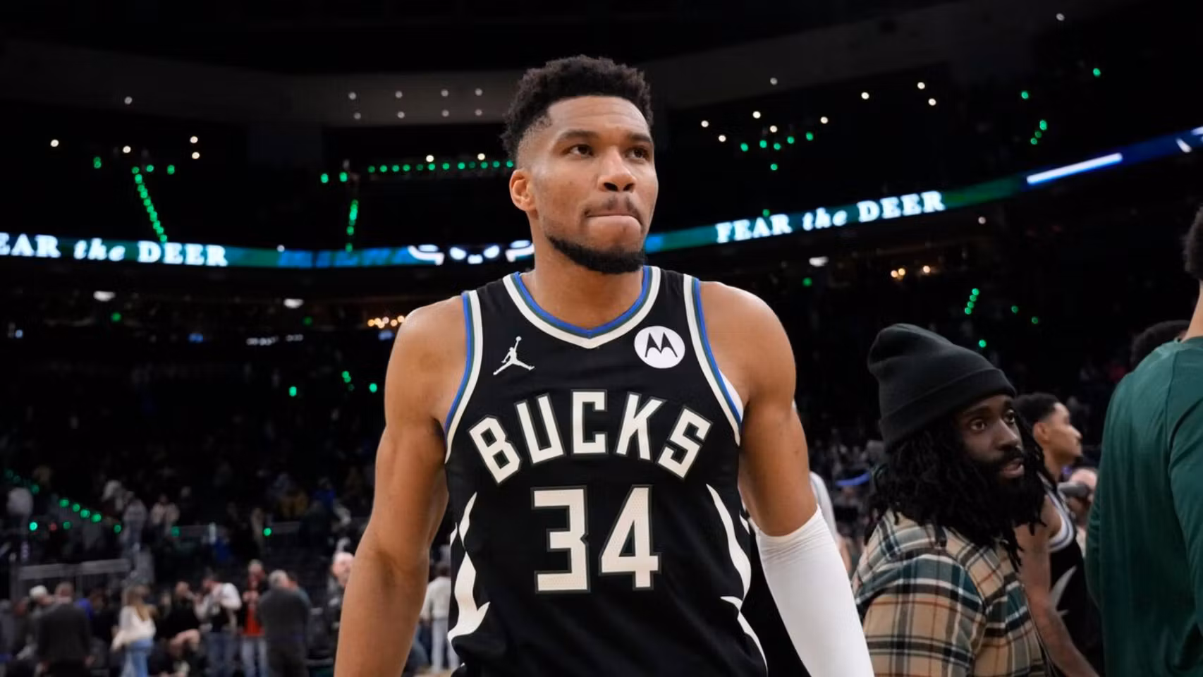 Giannis Antetkounmpo, en los Milwaukee Bucks.