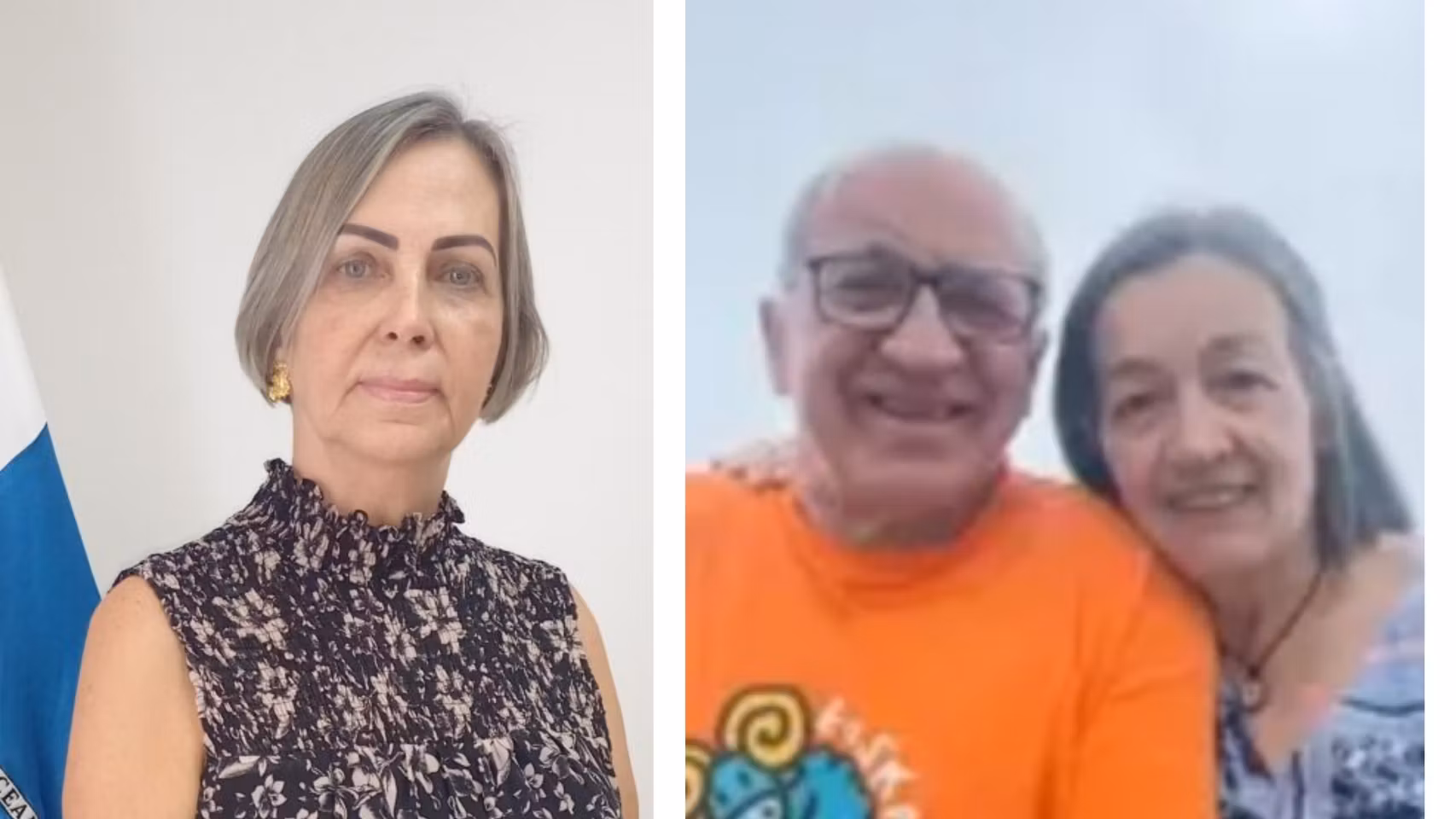 La delegada de Canarias en Venezuela, Isabel Jara (izquierda) y Alazne Solabarrieta junto a su marido, el etarra 'Txistu'. 