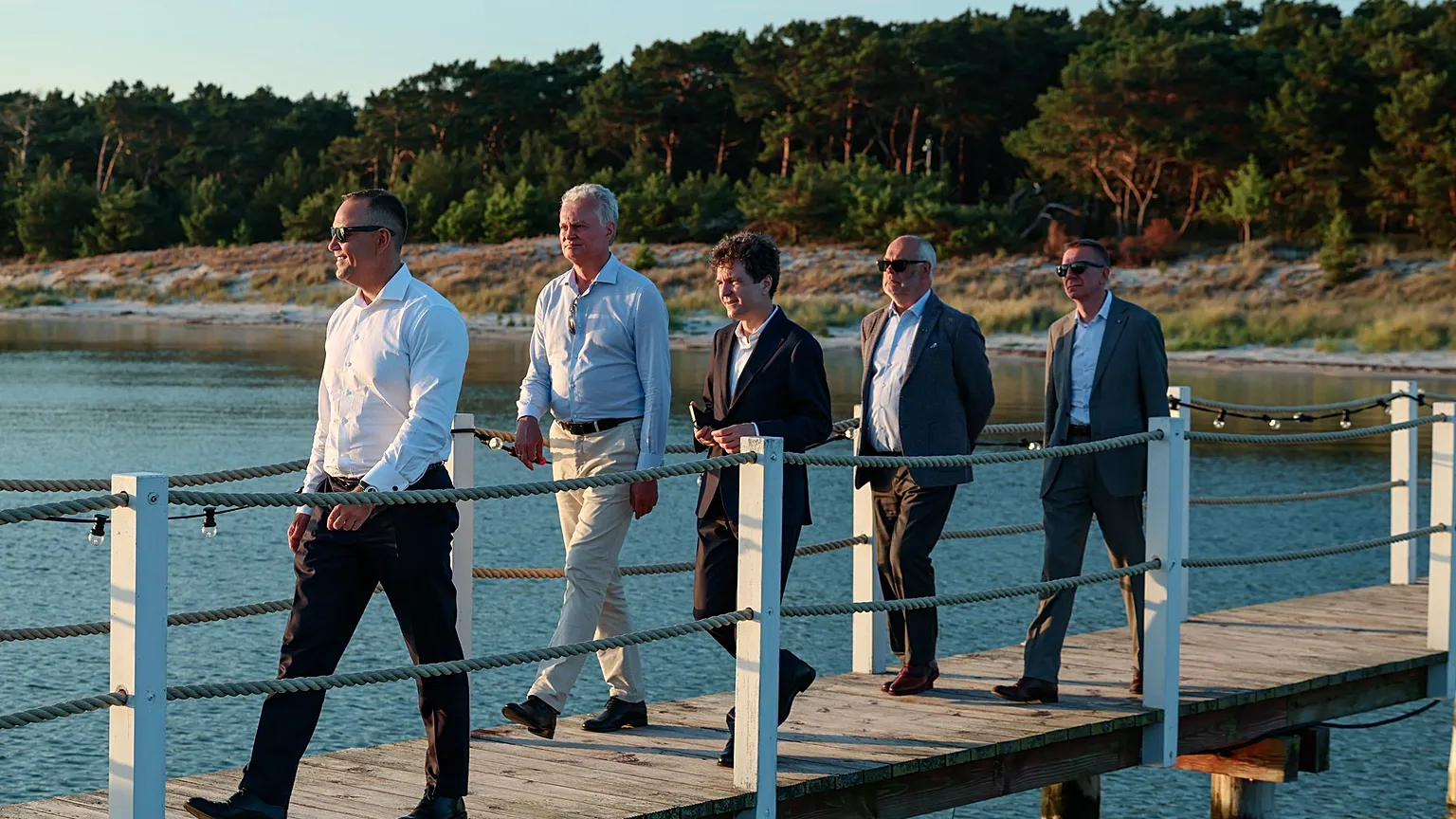 Invited by Polish President Karol Nawrocki, Lithuania's Gitanas Nausėda, Latvia's Edgars Rinkēvičs, Estonia's Alar Karis and Romania's Nicușor Dan visited Poland.