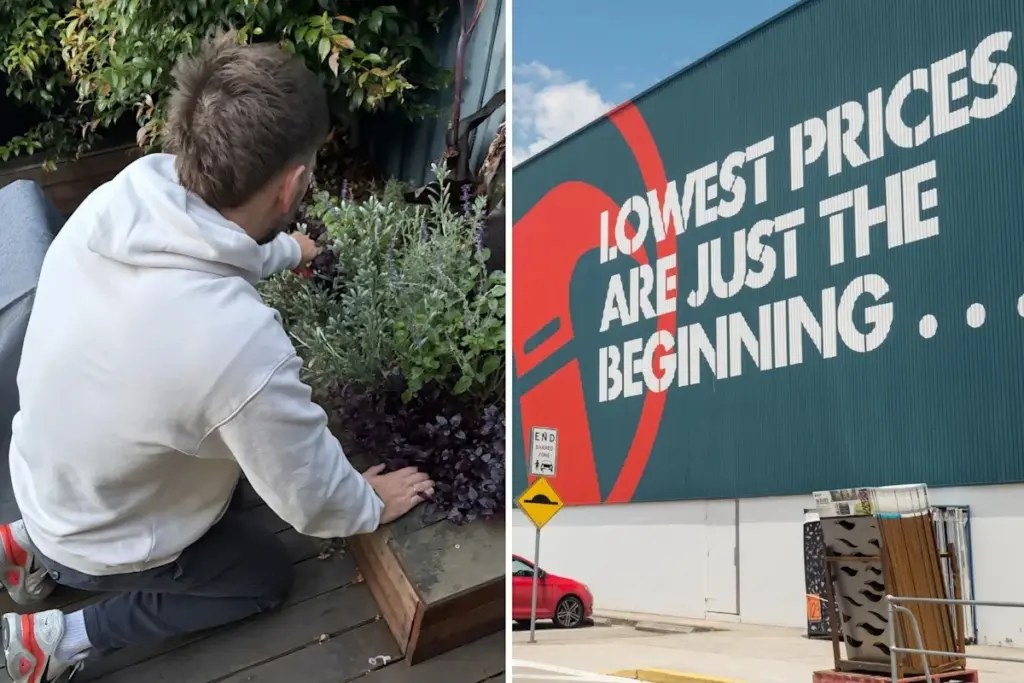 Dolor de rodillas al jardinear: el Taburete-arrodillador de Bunnings que te salva